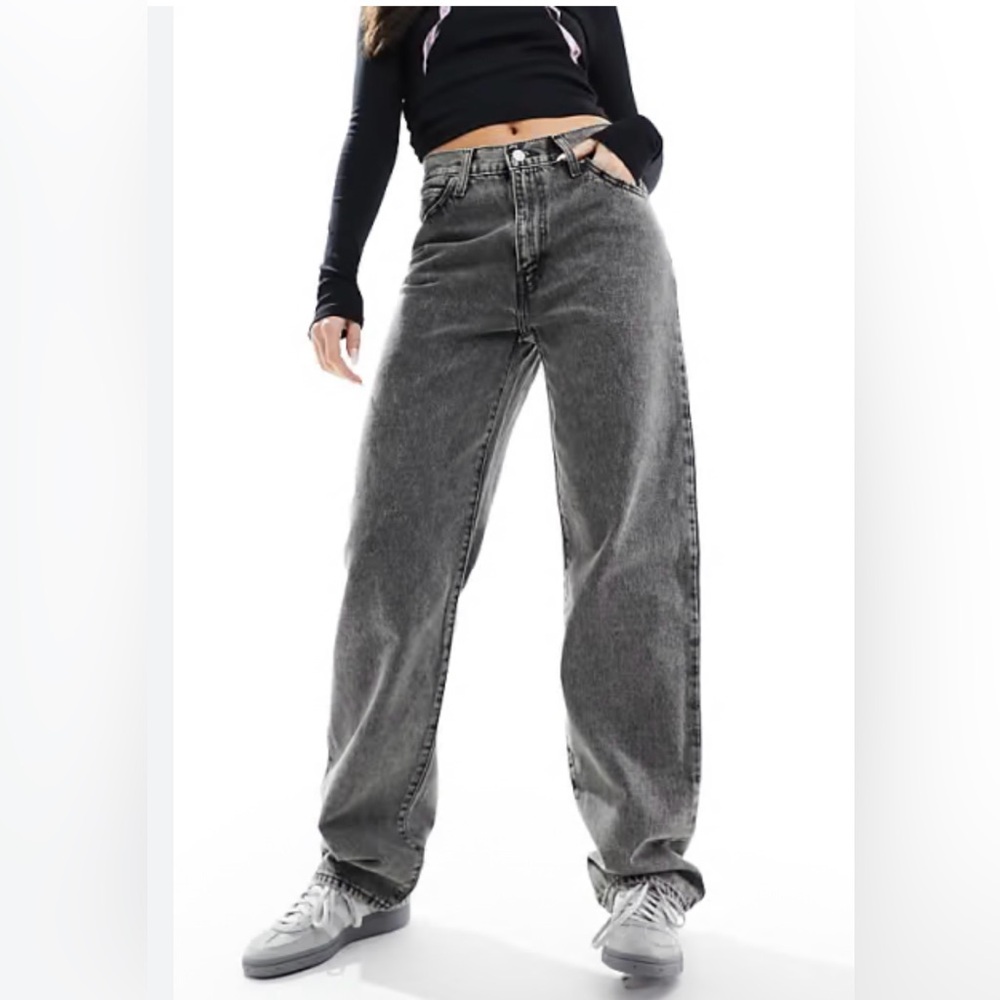 Levi's Gray Straight Leg Women's Jeans